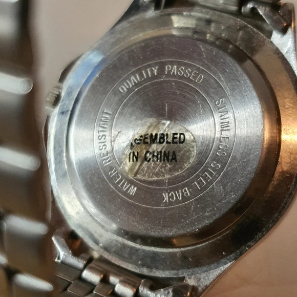 2 for $20😃Supporter Silver Stainless Steel Diver Style Men's Watch - Picture 3 of 3